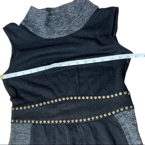 Grey Studded Dress b - Picture 7 of 9